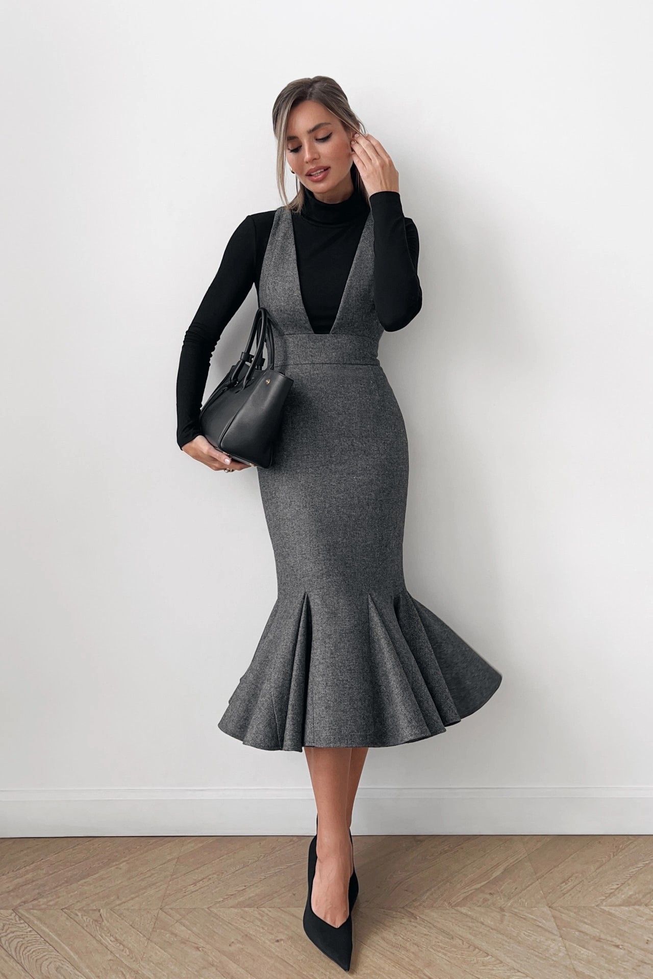 Осень в шерсти: почему сарафан — идеальный выбор на холодные дни