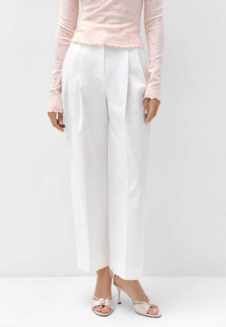 Брюки-бананы из денима