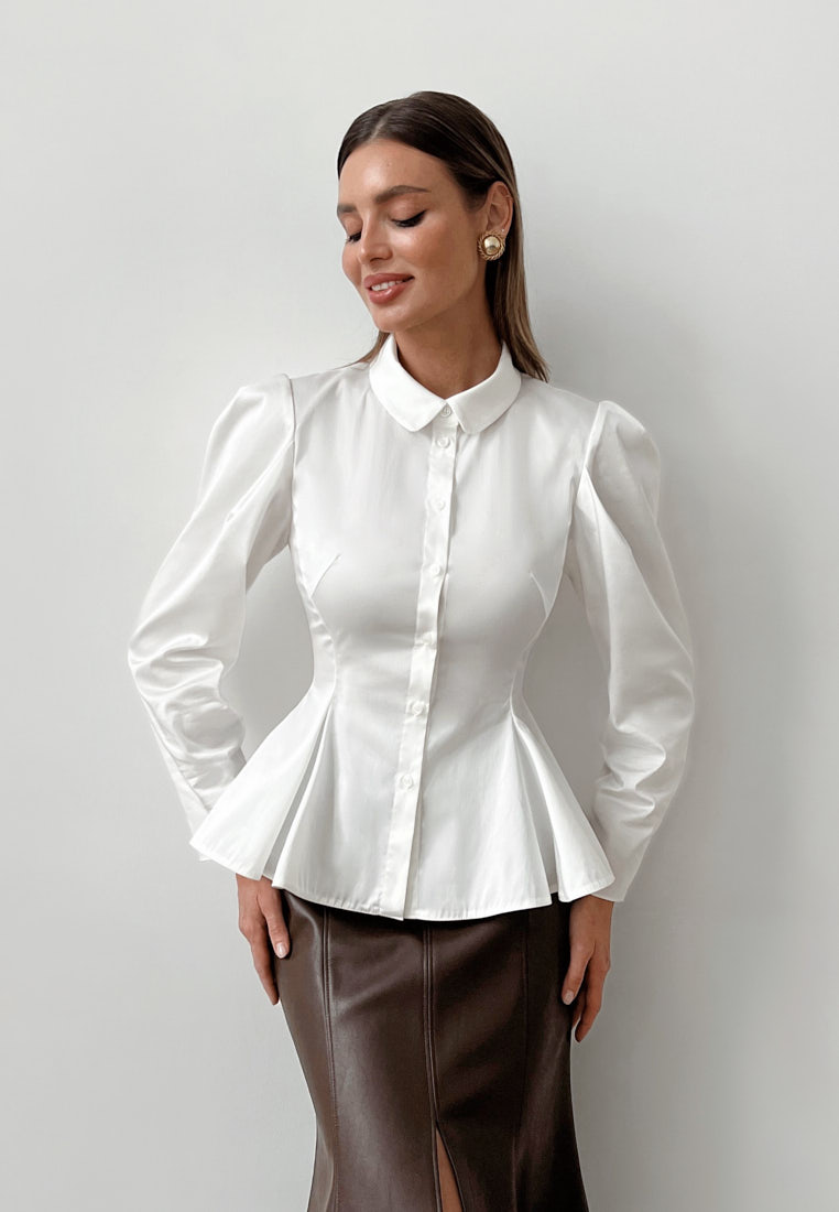 Блуза с клиньями