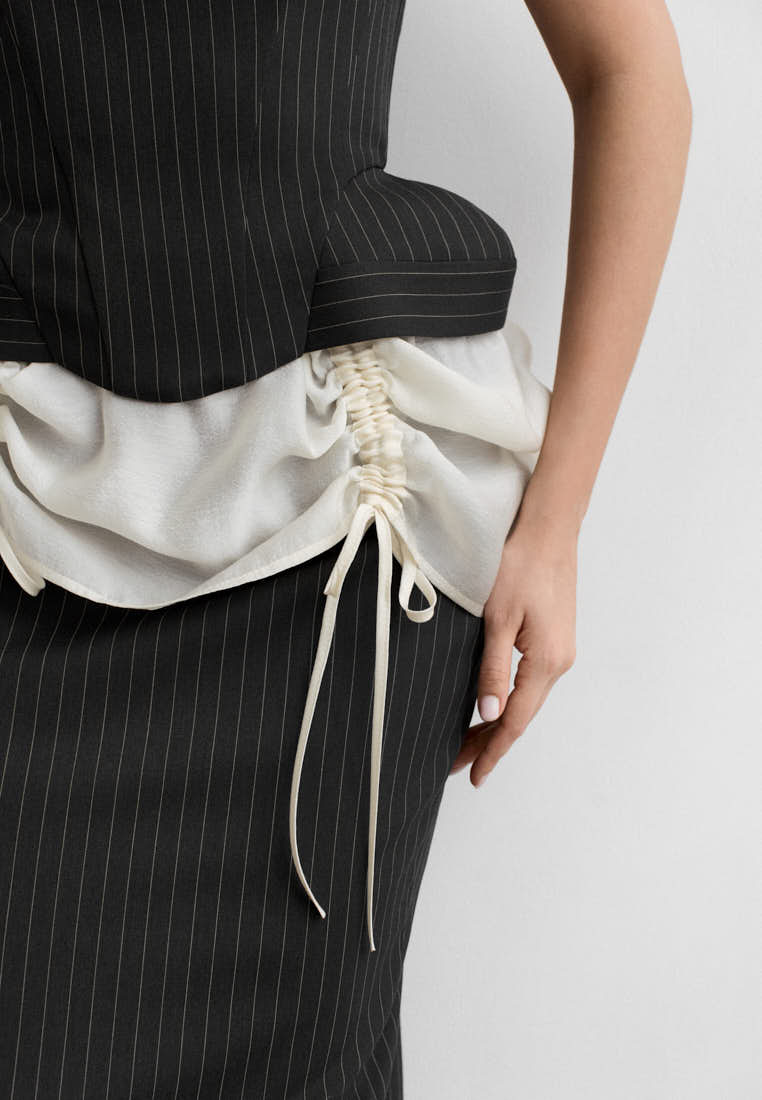 Баска из органзы