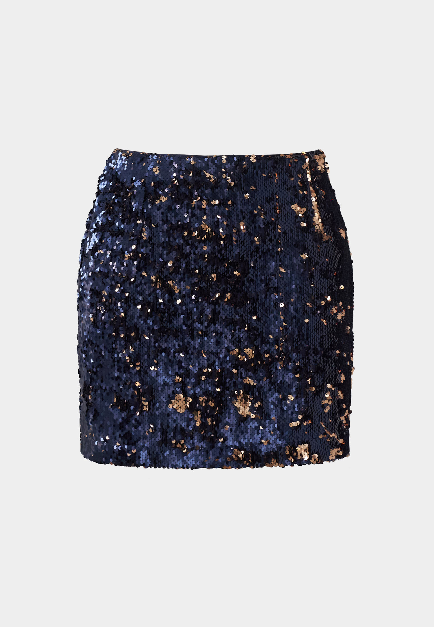 Юбка мини с пайетками