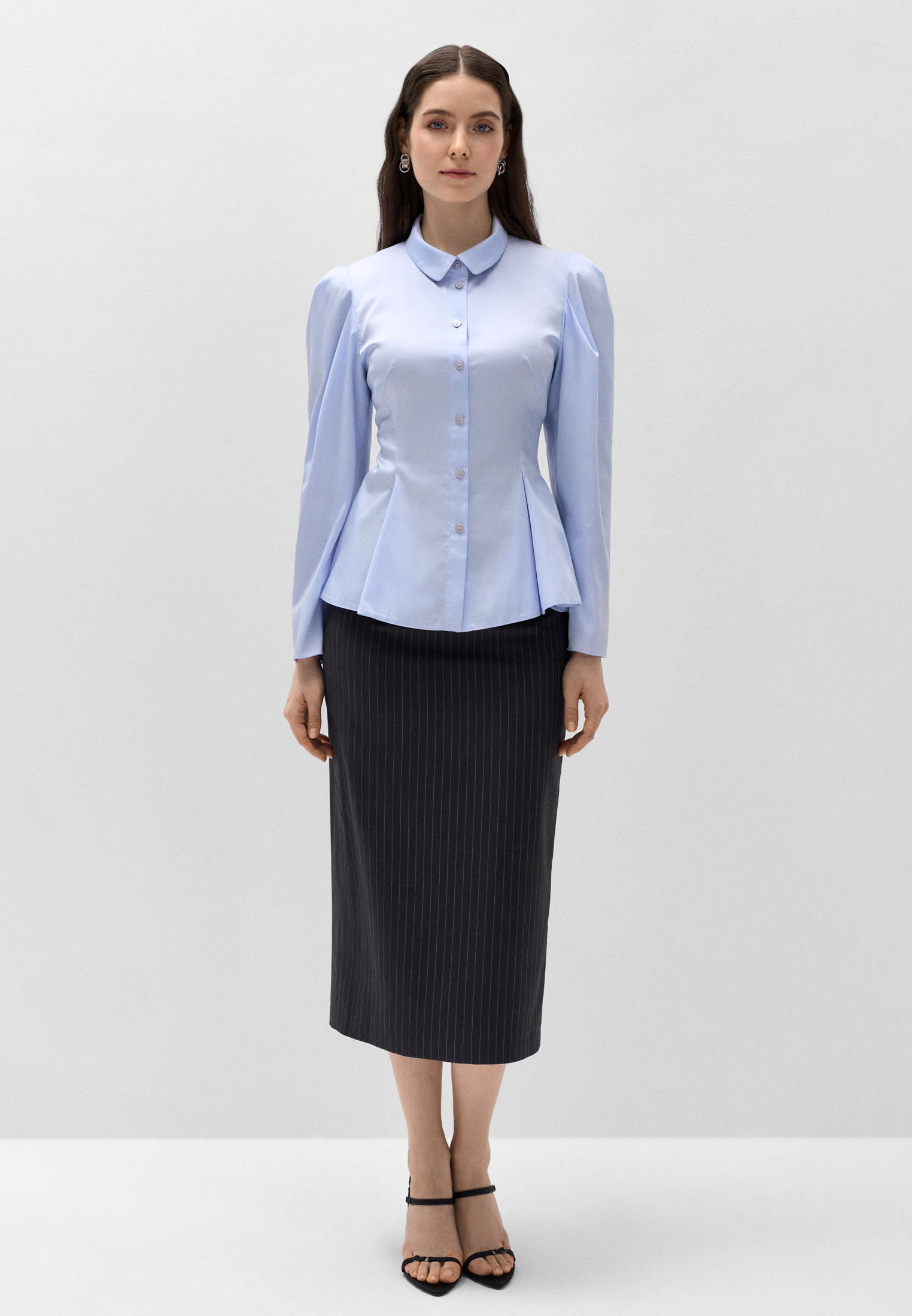 Блуза с клиньями