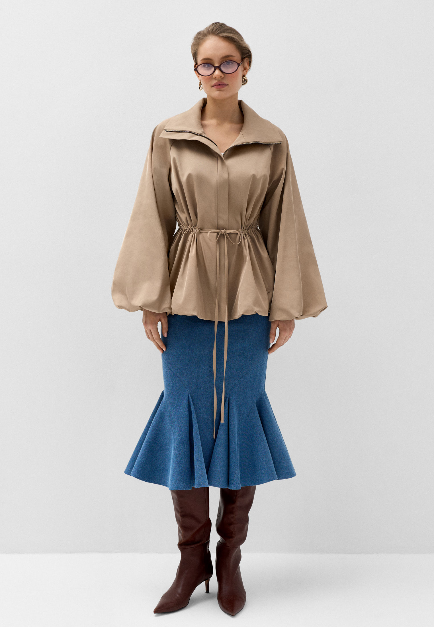 Куртка на кулиске