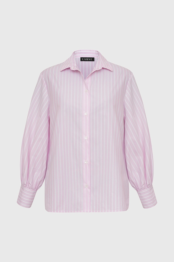 Блузка из хлопка в полоску