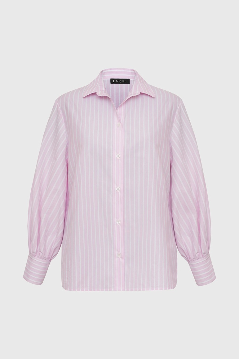 Блузка из хлопка в полоску