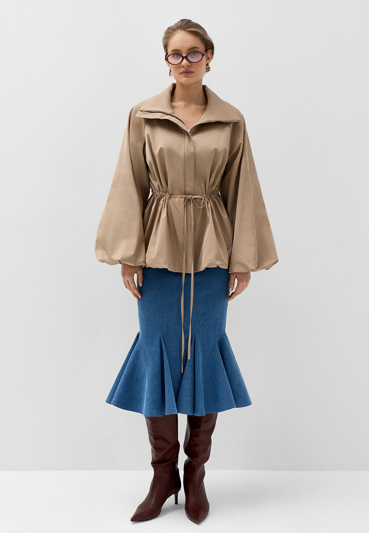 Куртка на кулиске